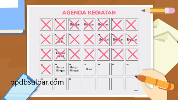 Tips Mengatur Waktu Belajar Harian
